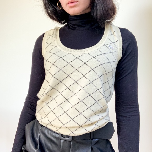 *SOLD* lacoste / 90s vintage vest - Picture 1 of 7
